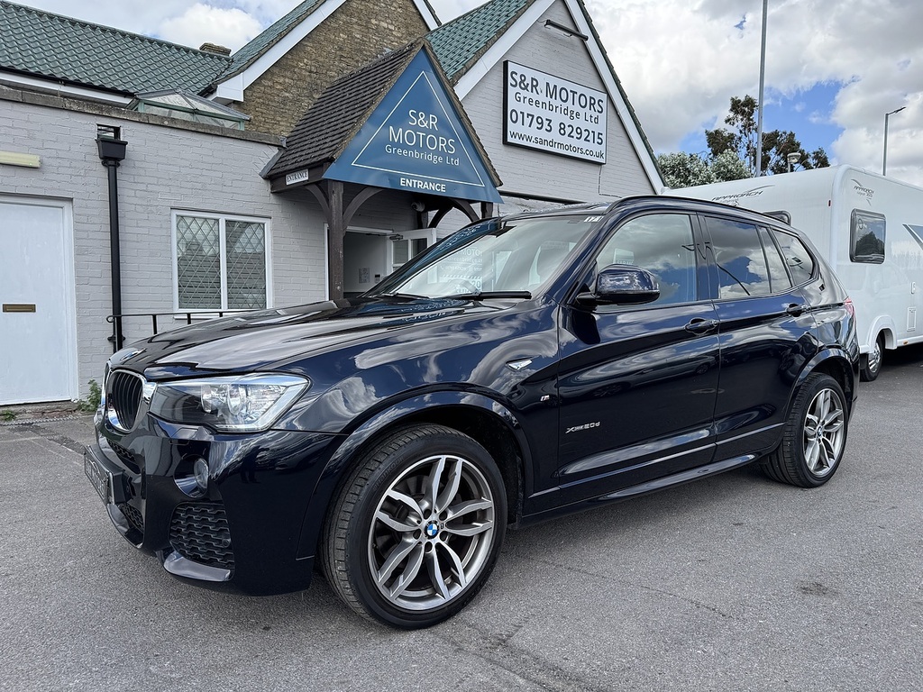 BMW X3 20D M Sport Black