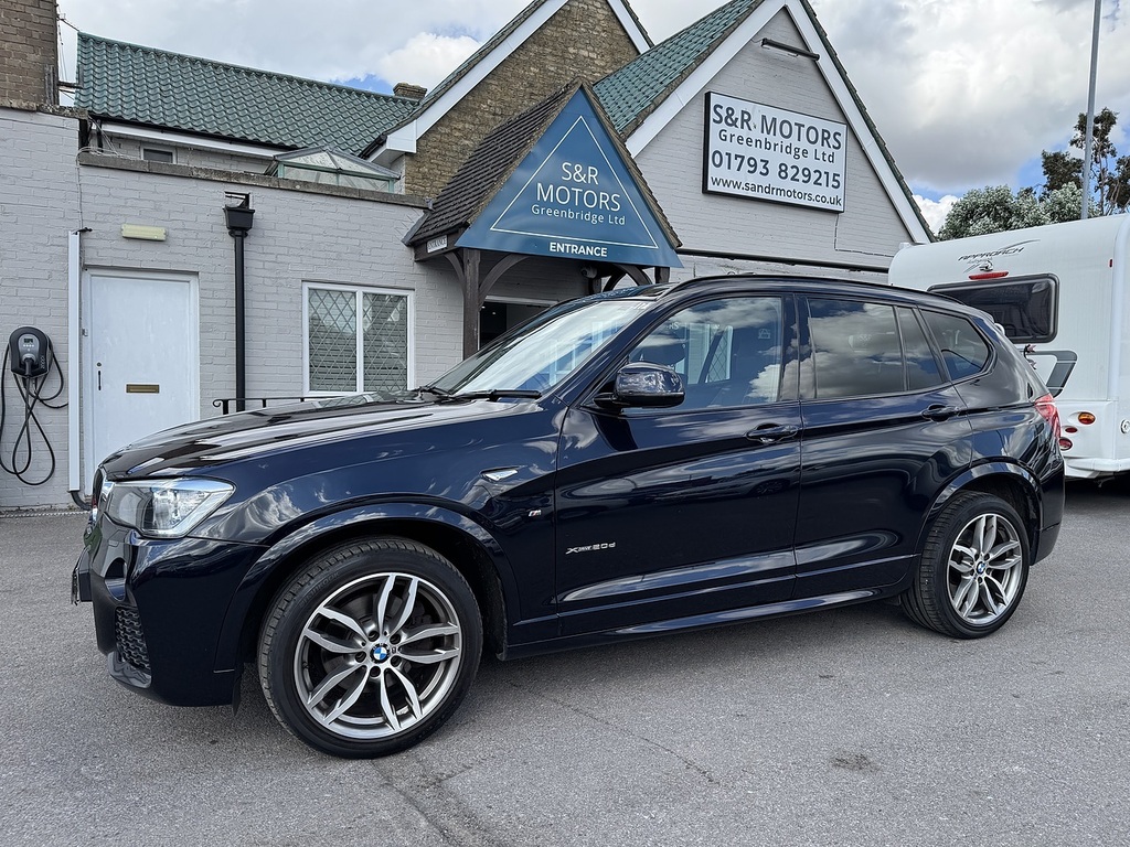 BMW X3 20D M Sport RO17UCP Black #3