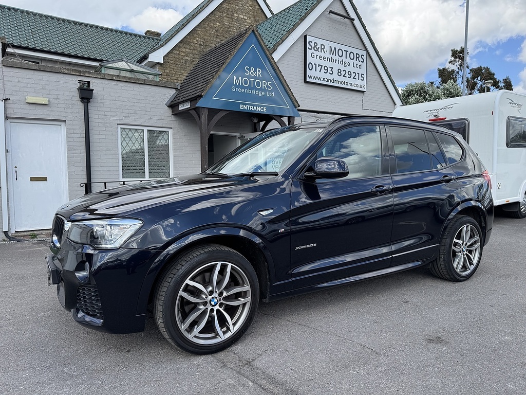 BMW X3 20D M Sport RO17UCP Black #2