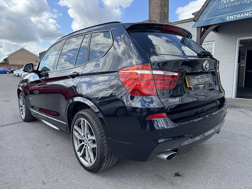 BMW X3 20D M Sport RO17UCP Black #6
