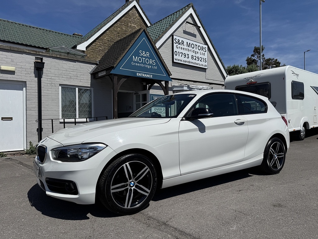 BMW 1 Series 118D Sport White
