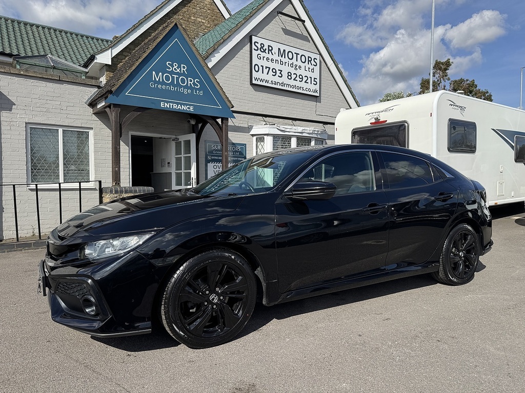 Honda Civic Vtec Turbo Sr Black