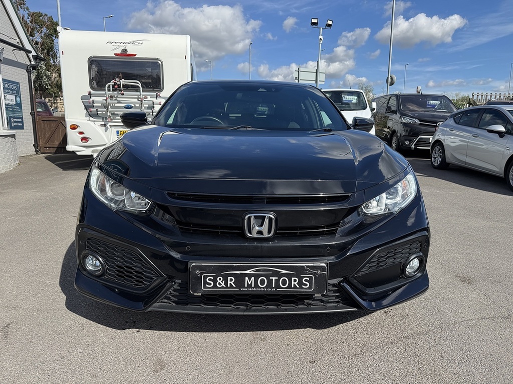 Honda Civic Vtec Turbo Sr Black #5