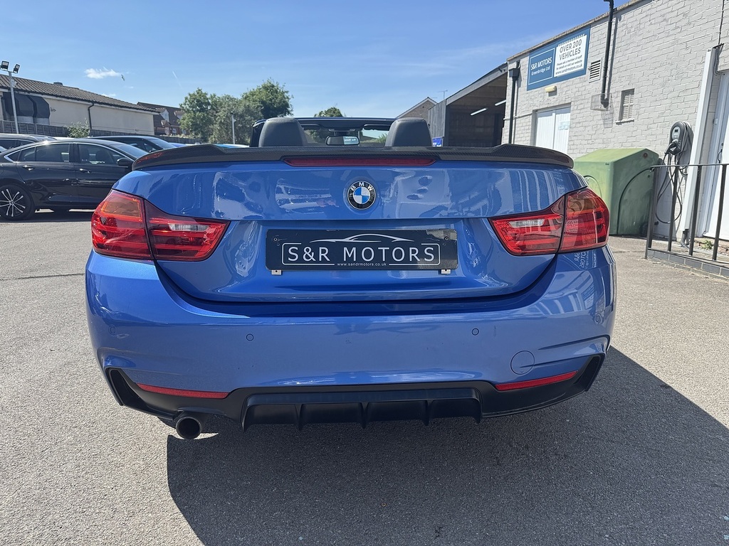 BMW 4 Series 420D M Sport Blue #6