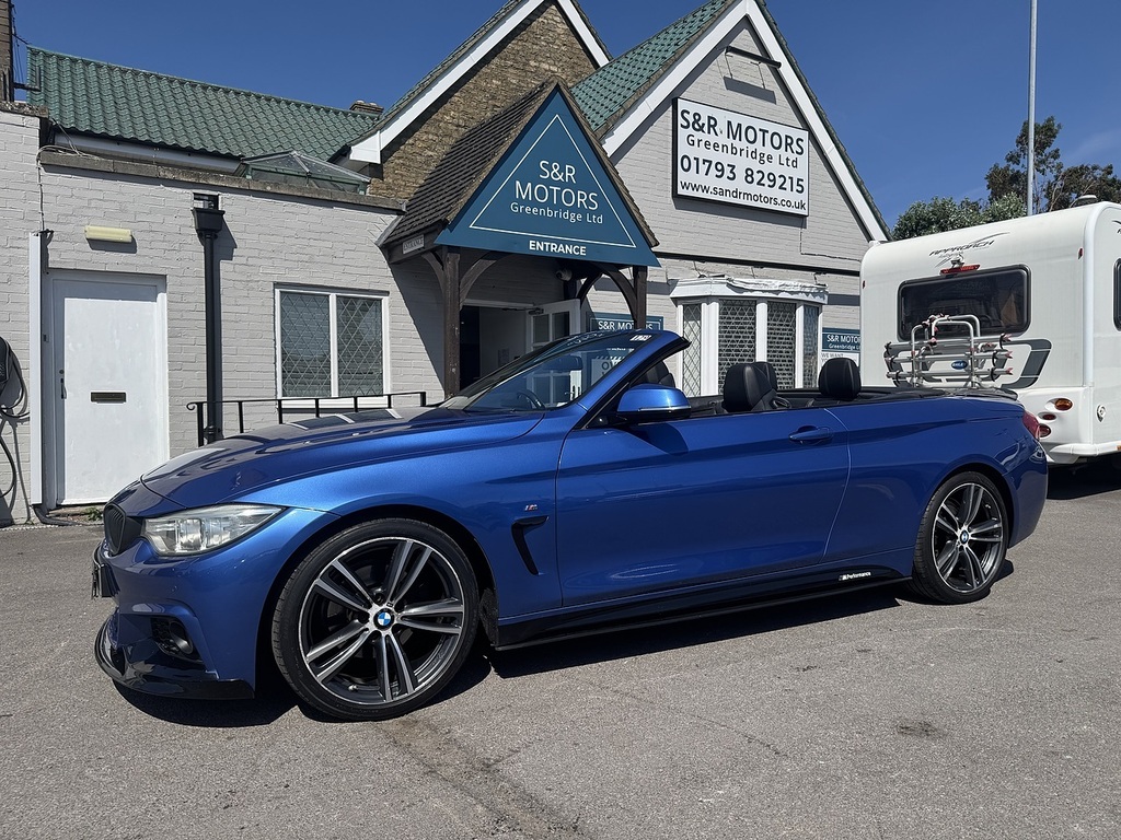 BMW 4 Series 420D M Sport Blue #2