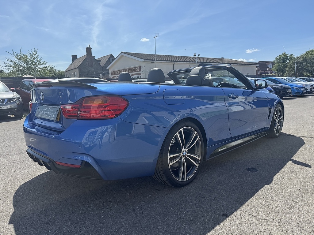 BMW 4 Series 420D M Sport Blue #5