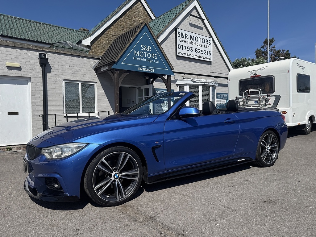 BMW 4 Series 420D M Sport Blue