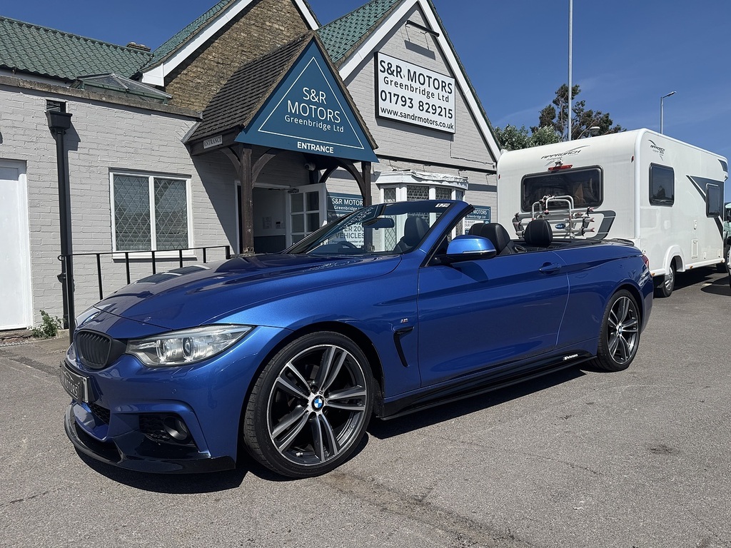 BMW 4 Series 420D M Sport Blue #4