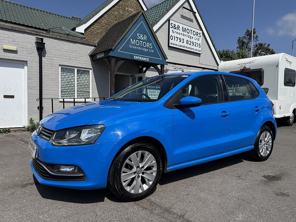 Volkswagen Polo Bluemotion Tech Se NA64RZU Blue #2