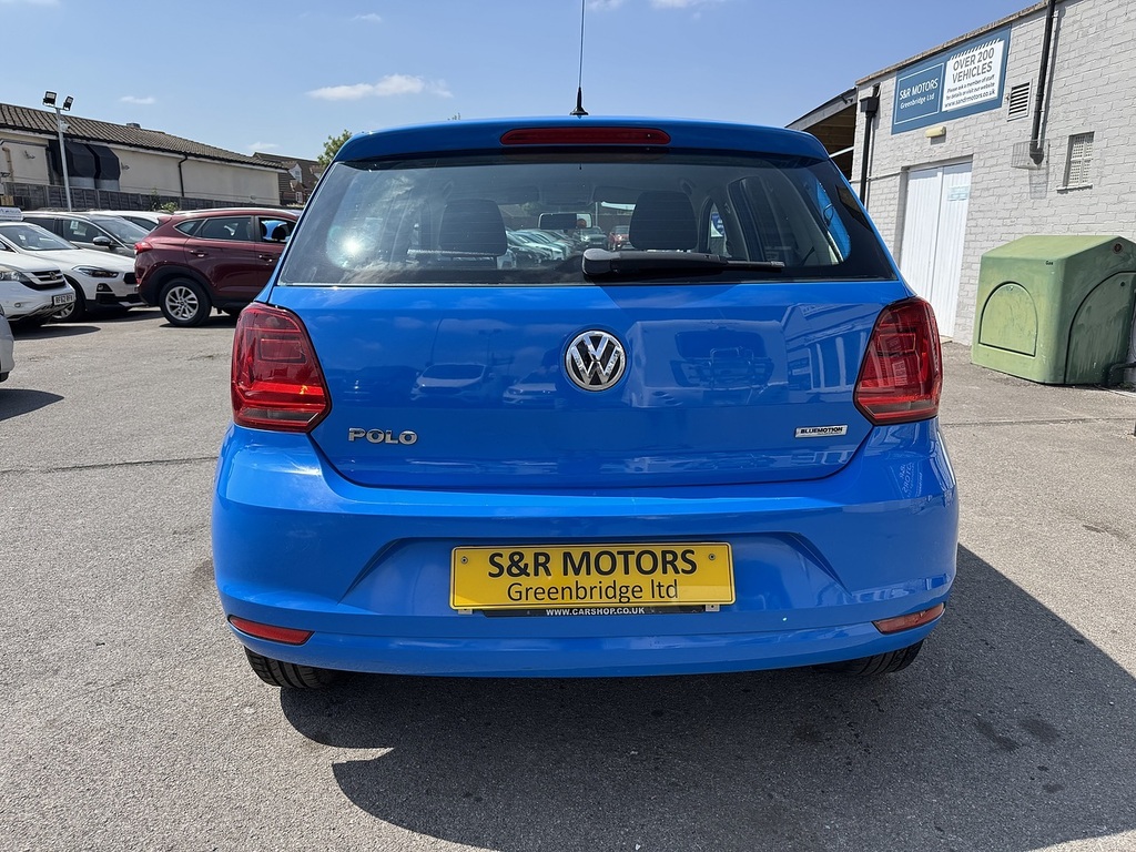 Volkswagen Polo Bluemotion Tech Se NA64RZU Blue #5