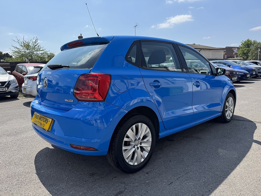 Volkswagen Polo Bluemotion Tech Se NA64RZU Blue #4