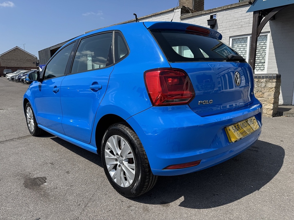 Volkswagen Polo Bluemotion Tech Se NA64RZU Blue #6