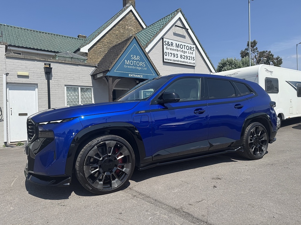 BMW XM Suv Blue #3