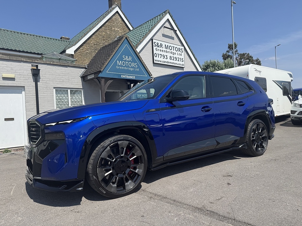 BMW XM Suv Blue