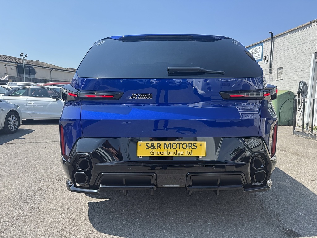 BMW XM Suv Blue #5