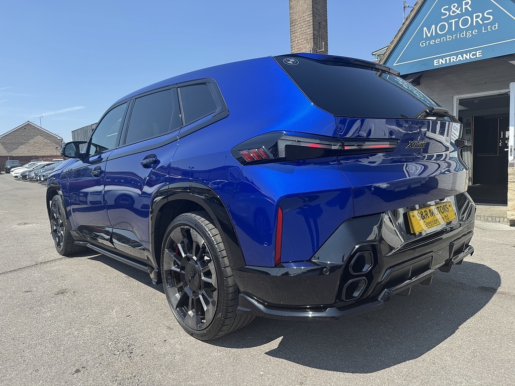 BMW XM Suv Blue #6