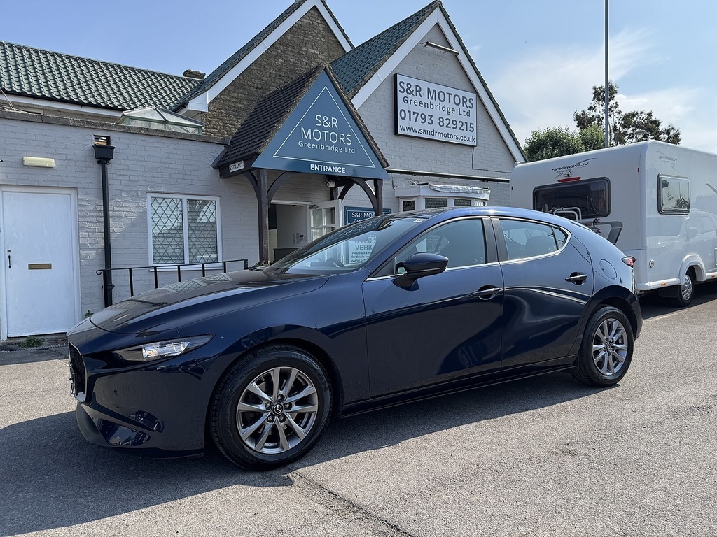 Mazda 3 E-skyactiv-g Mhev Se-l Lux DV22WDM Blue #3
