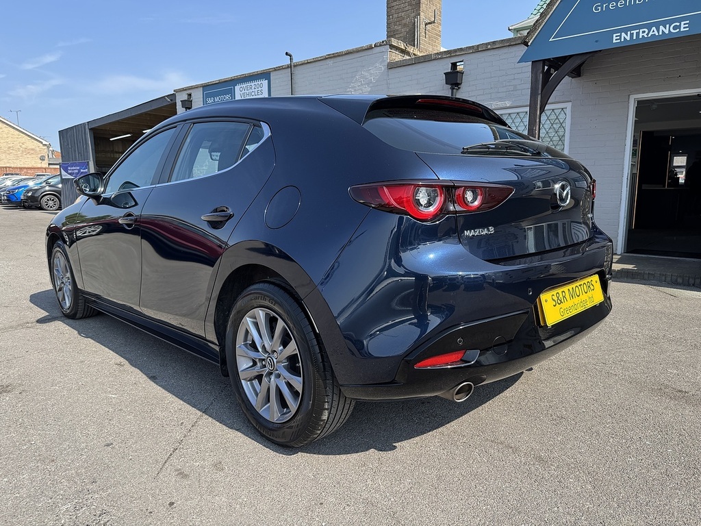 Mazda 3 E-skyactiv-g Mhev Se-l Lux DV22WDM Blue #6