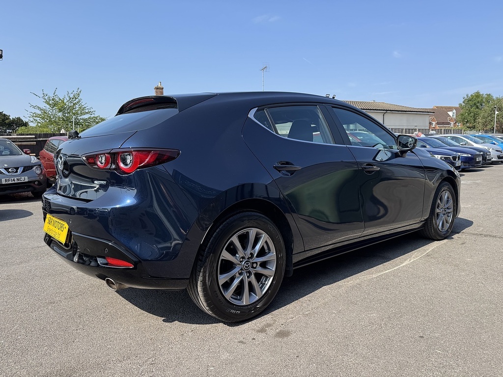 Mazda 3 E-skyactiv-g Mhev Se-l Lux DV22WDM Blue #4