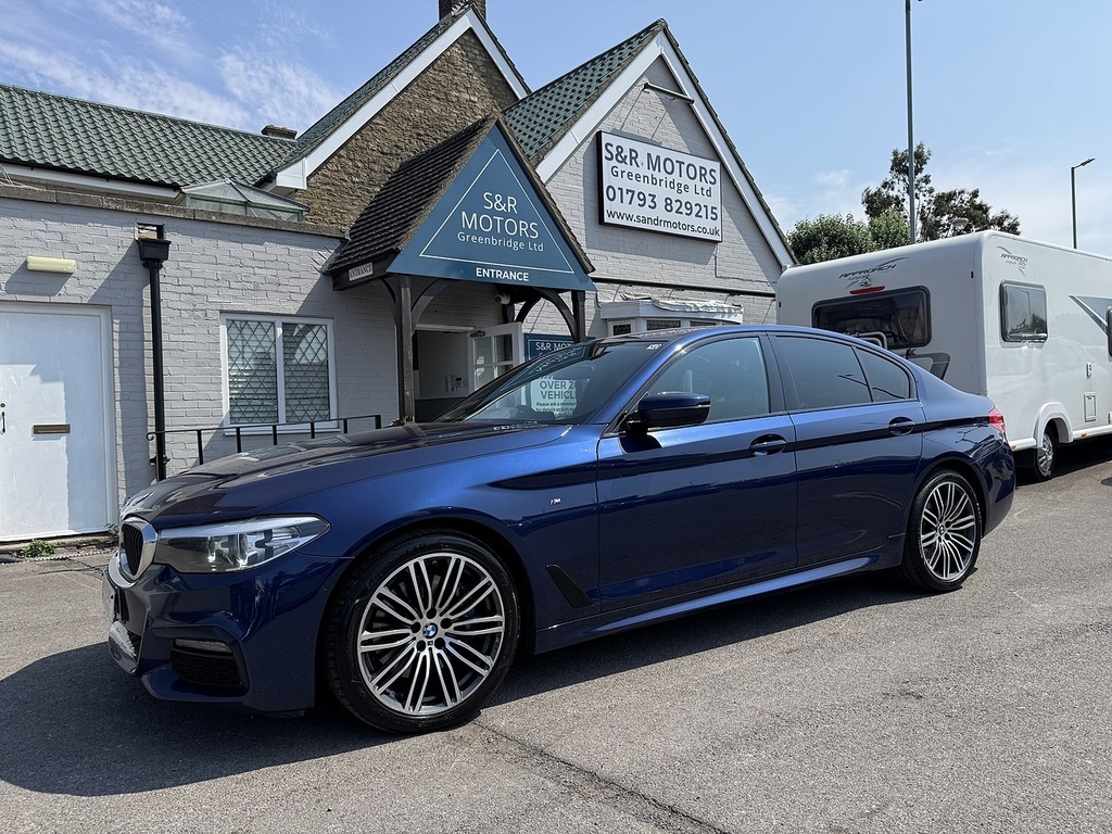 BMW 5 Series 530D M Sport Blue