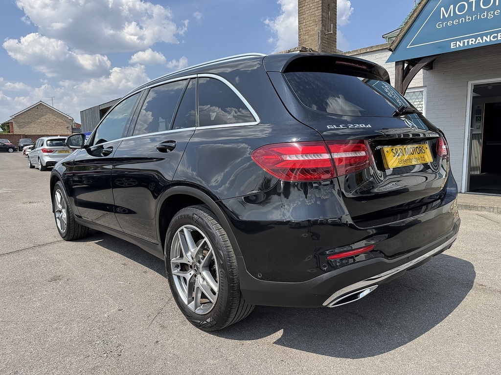 Mercedes-Benz GLC Class Glc220d Amg Line Black #6