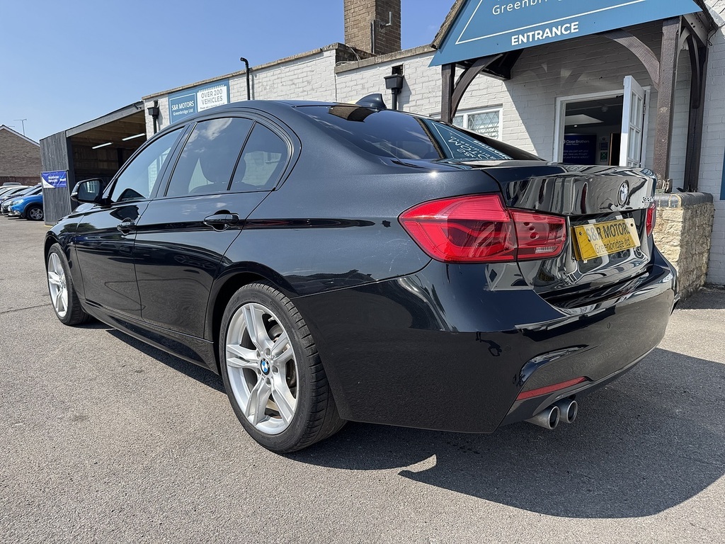 BMW 3 Series 320D M Sport KP68NFX Blue #6