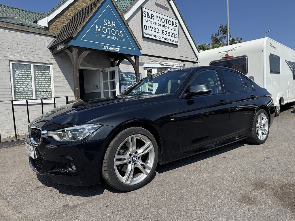 BMW 3 Series 320D M Sport KP68NFX Blue #2