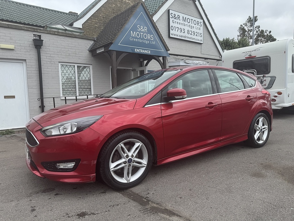 Ford Focus T Ecoboost Zetec S Red #3
