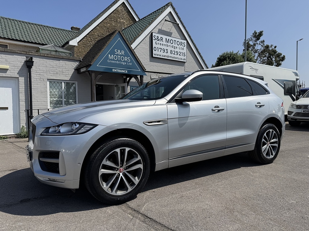 Jaguar F-Pace D180 R-sport Silver #2