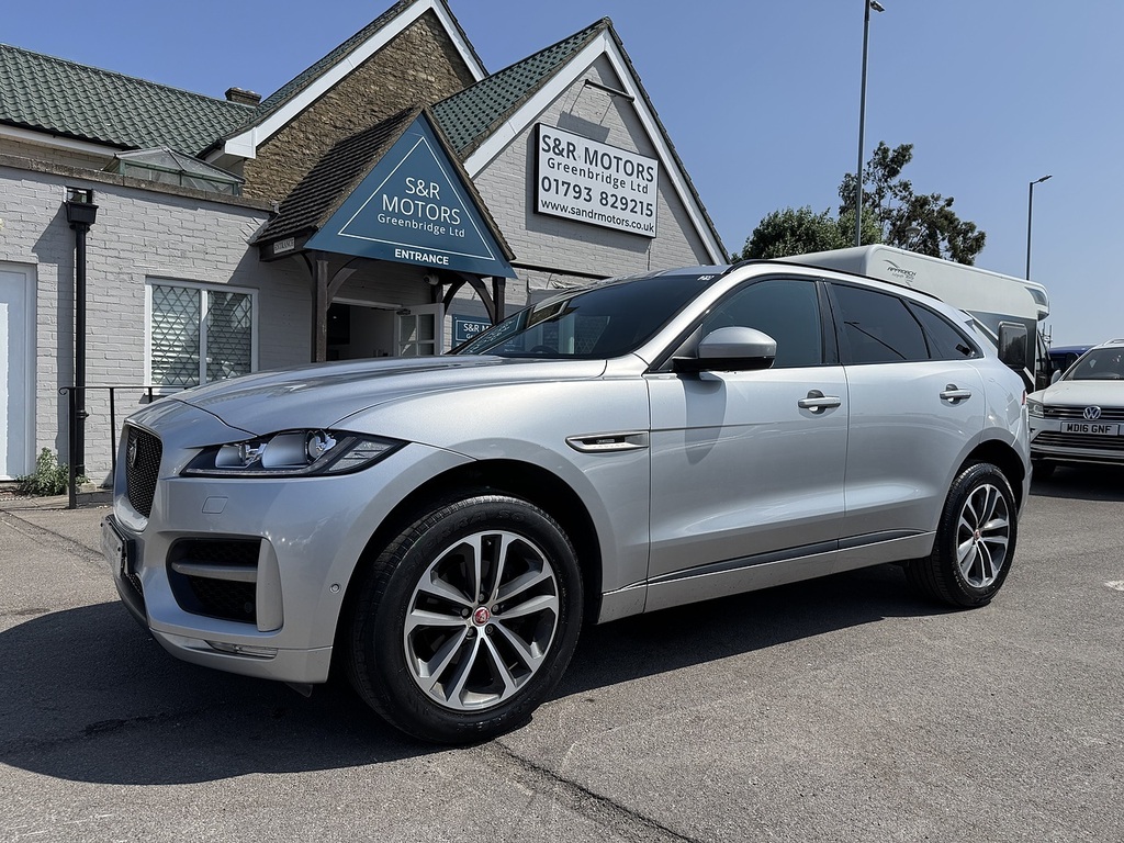 Jaguar F-Pace D180 R-sport Silver #3