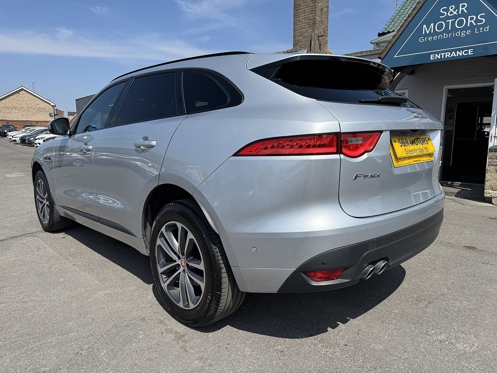 Jaguar F-Pace D180 R-sport Silver #6