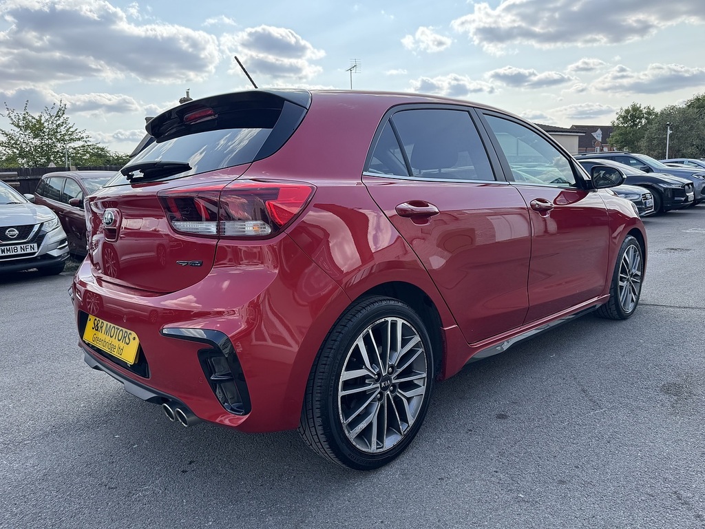 Kia RIO T-gdi Gt-line Red #4