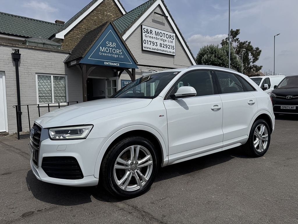 Audi Q3 Tdi S Line YG15SYF White #2