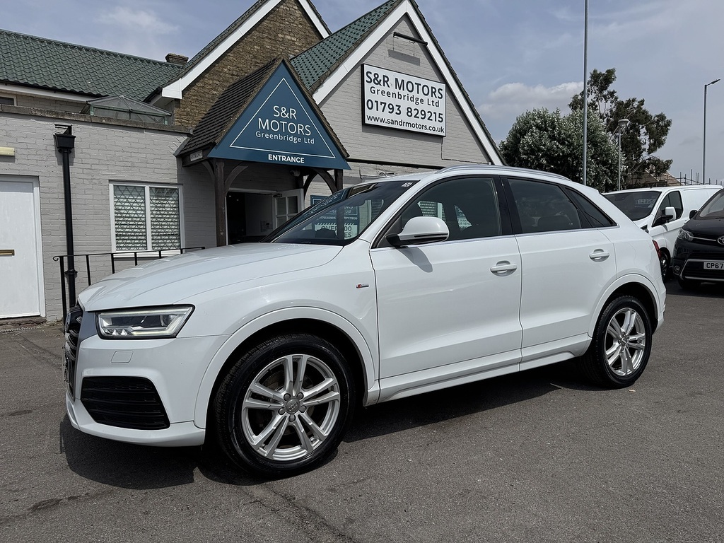 Audi Q3 Tdi S Line YG15SYF White