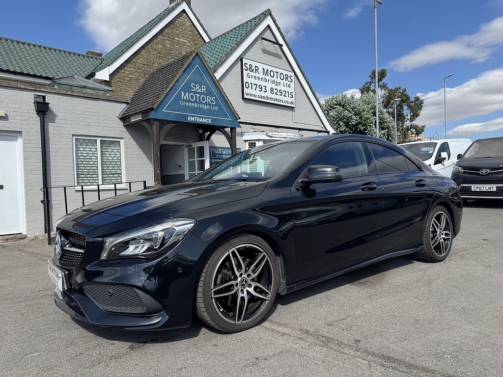 Mercedes-Benz CLA Class Cla220d Amg Line Black #3