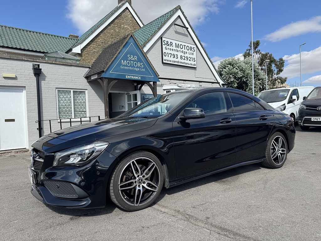 Mercedes-Benz CLA Class Cla220d Amg Line Black
