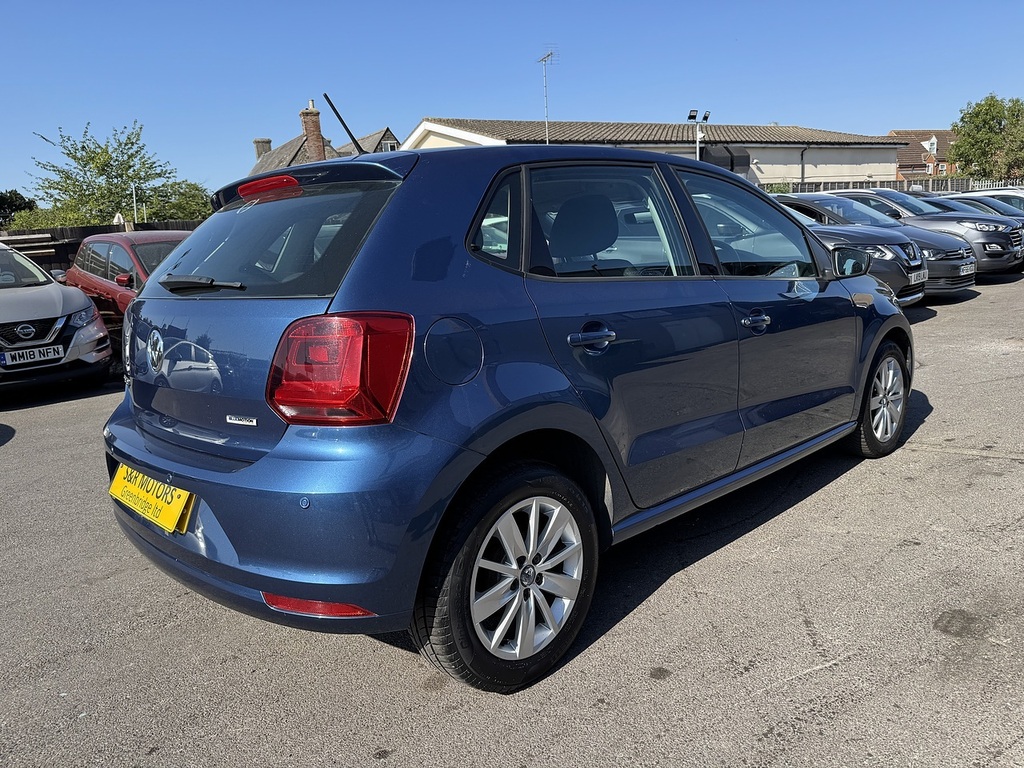 Volkswagen Polo Bluemotion Tech Se Blue #4