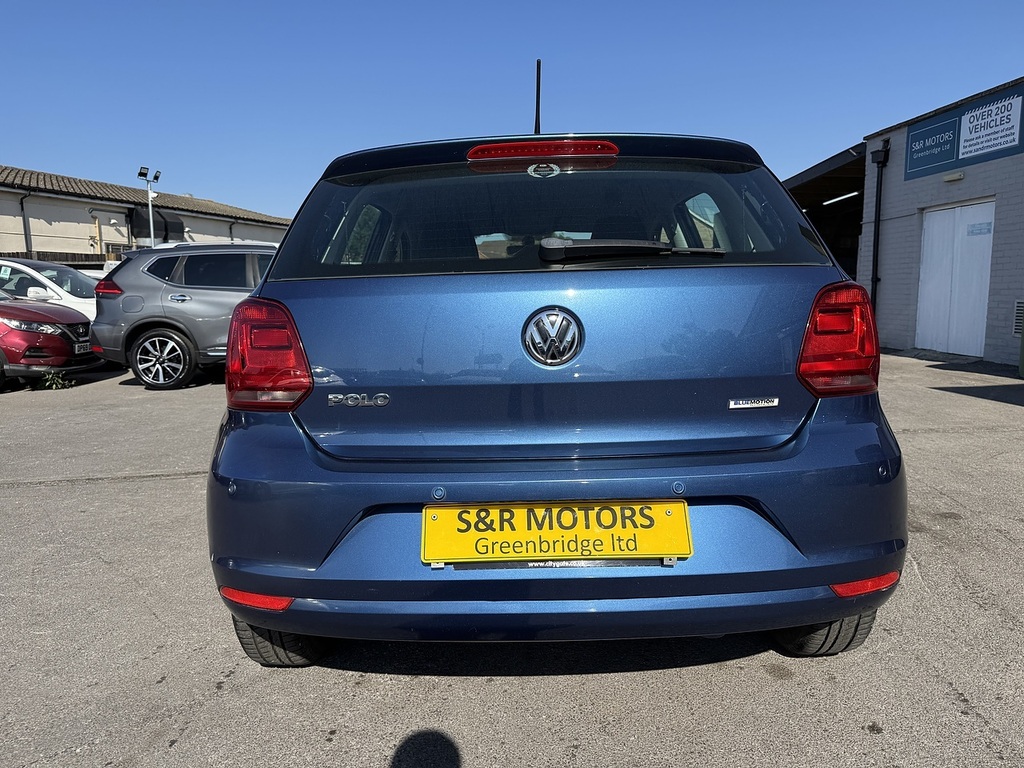 Volkswagen Polo Bluemotion Tech Se Blue #5