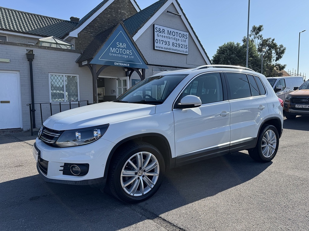 Volkswagen Tiguan Tdi Bluemotion Tech Match Edition White