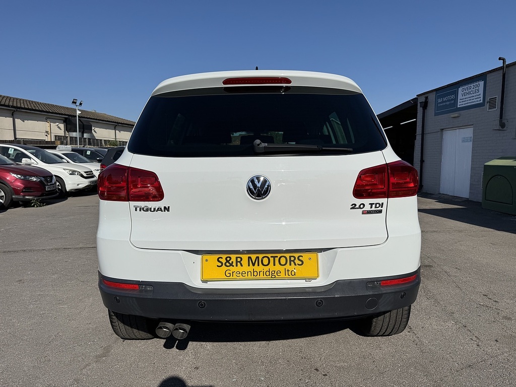 Volkswagen Tiguan Tdi Bluemotion Tech Match Edition White #5