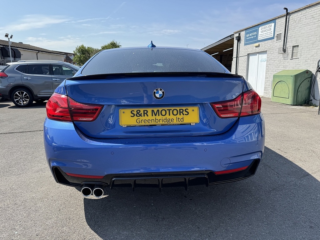 BMW 4 Series Gran Coupe 435D M Sport Blue #5