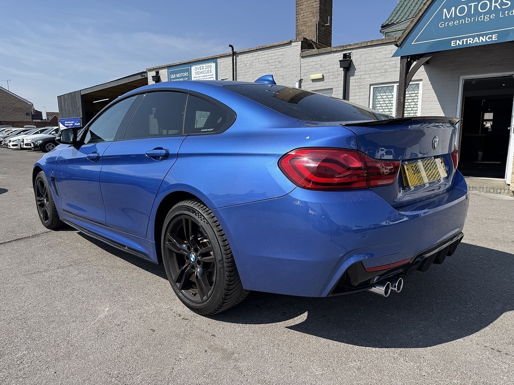 BMW 4 Series Gran Coupe 435D M Sport Blue #6