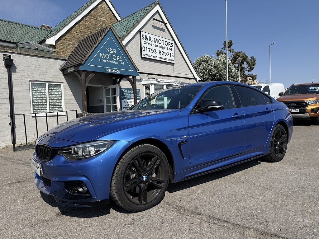 BMW 4 Series Gran Coupe 435D M Sport Blue #2