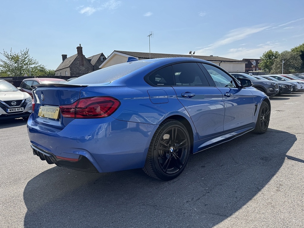 BMW 4 Series Gran Coupe 435D M Sport Blue #4