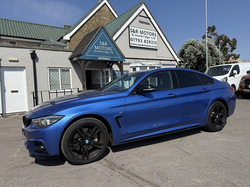 BMW 4 Series Gran Coupe 435D M Sport Blue #3
