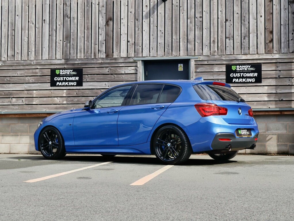 BMW 1 Series M140i Shadow Edition Hatchback Euro 6 AF18JYY Blue #3
