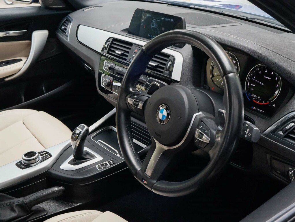 BMW 1 Series M140i Shadow Edition Hatchback Euro 6 AF18JYY Blue #2