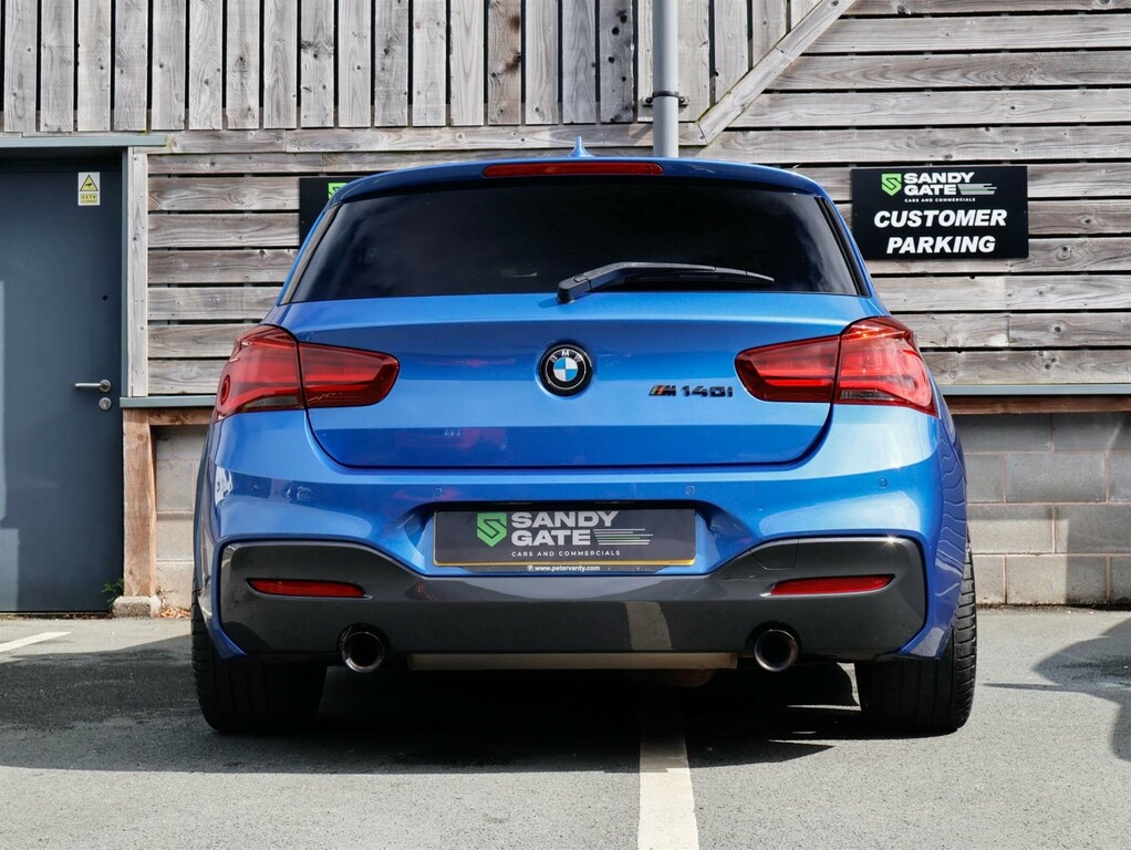 BMW 1 Series M140i Shadow Edition Hatchback Euro 6 AF18JYY Blue #5