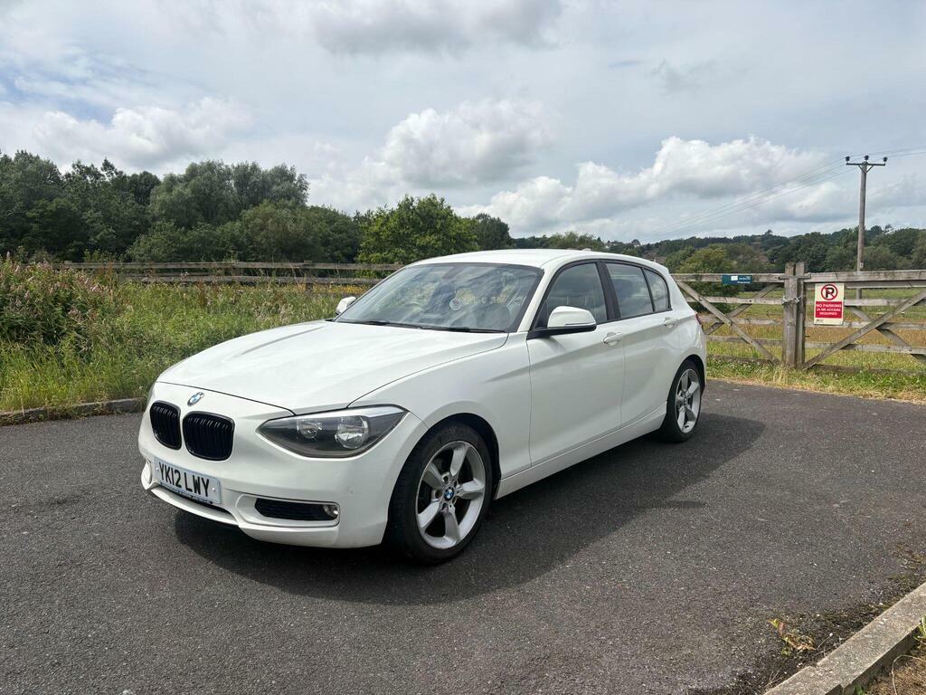 BMW 1 Series 2.0 118D Urban Euro 5 S S White #3