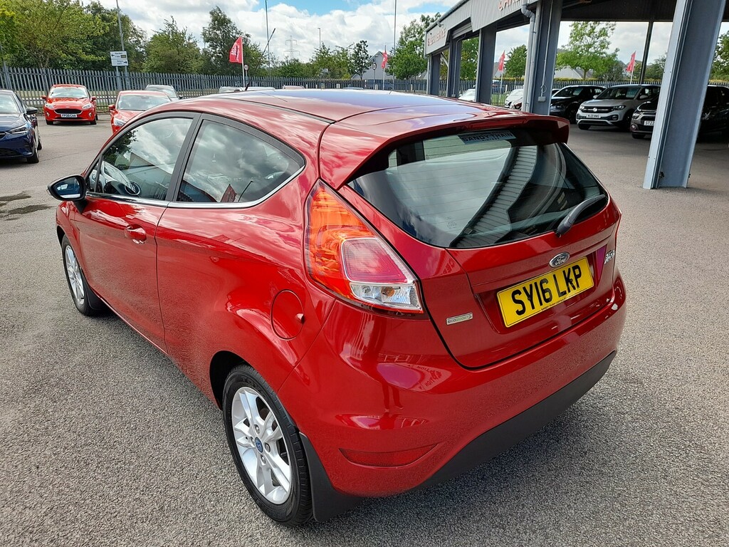 Ford Fiesta 1.0T 100 Zetec 48393 Miles 20 Pounds Road Red #5